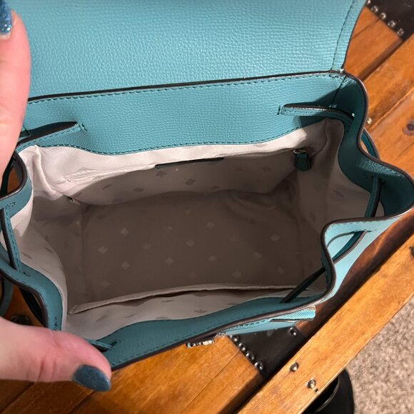 Kate Spade New York Darcy Flap Backpack - Turquoise - Picture 3 of 7